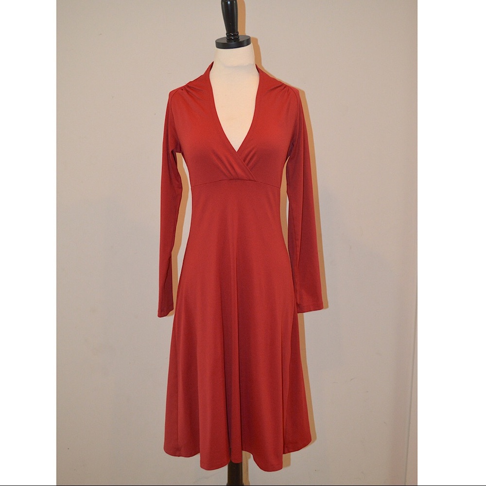 Patagonia Red midi dress